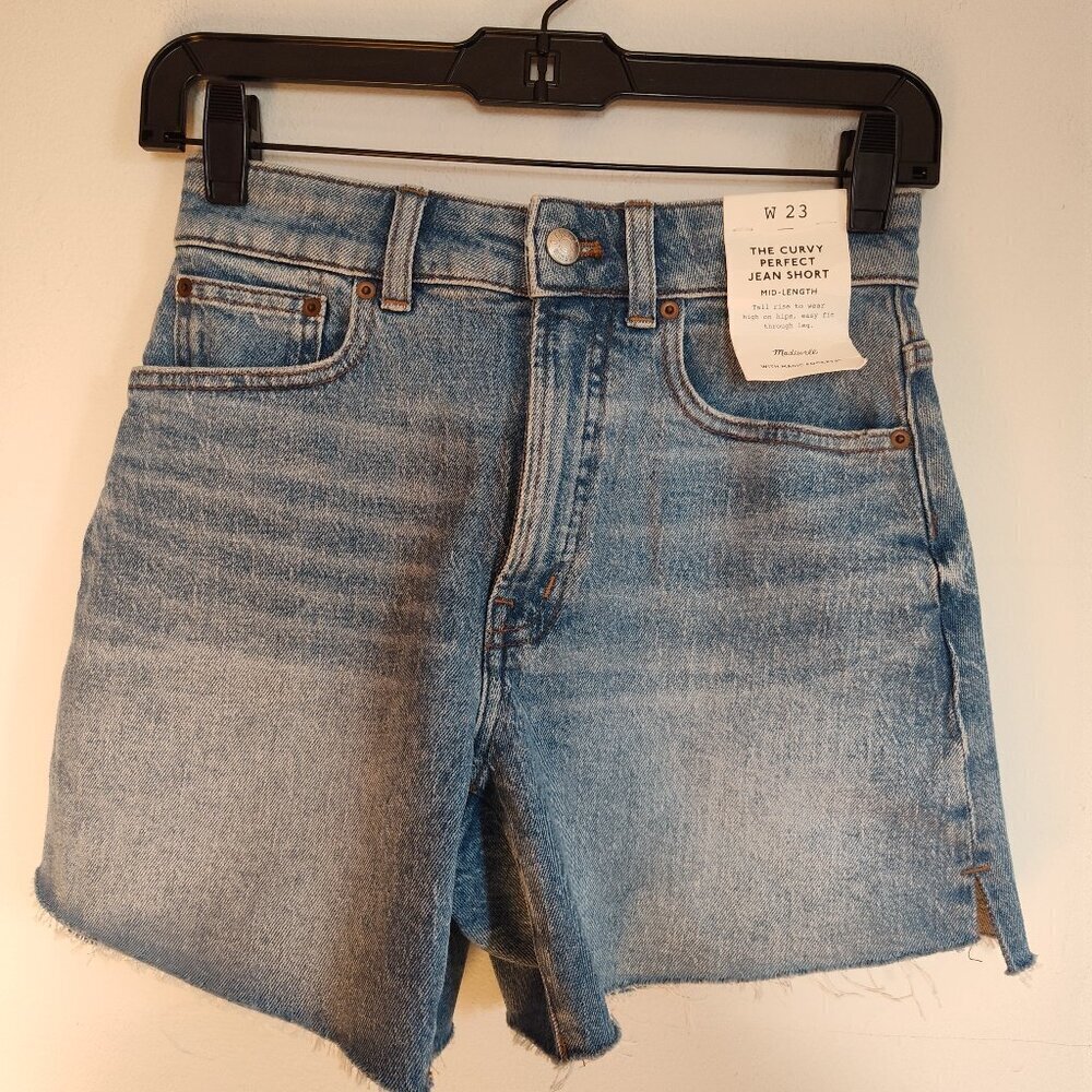 Madewell the Curvy Perfect Jean Short